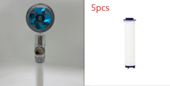 Water-Saving Handheld Shower Head with 360° Rotation and Adjustable Angles