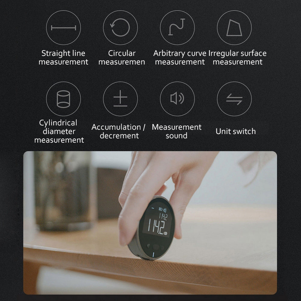 Digital Circular Measuring Tool for Irregular Surfaces