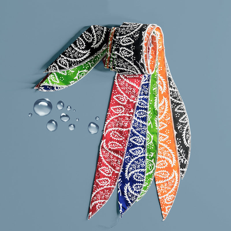 Eco-Friendly Cooling Scarf - Reusable Neck Wrap for Sustainable Comfort