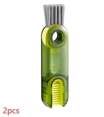 3 in 1 Eco-Friendly Cleaning Brush with Interchangeable Heads