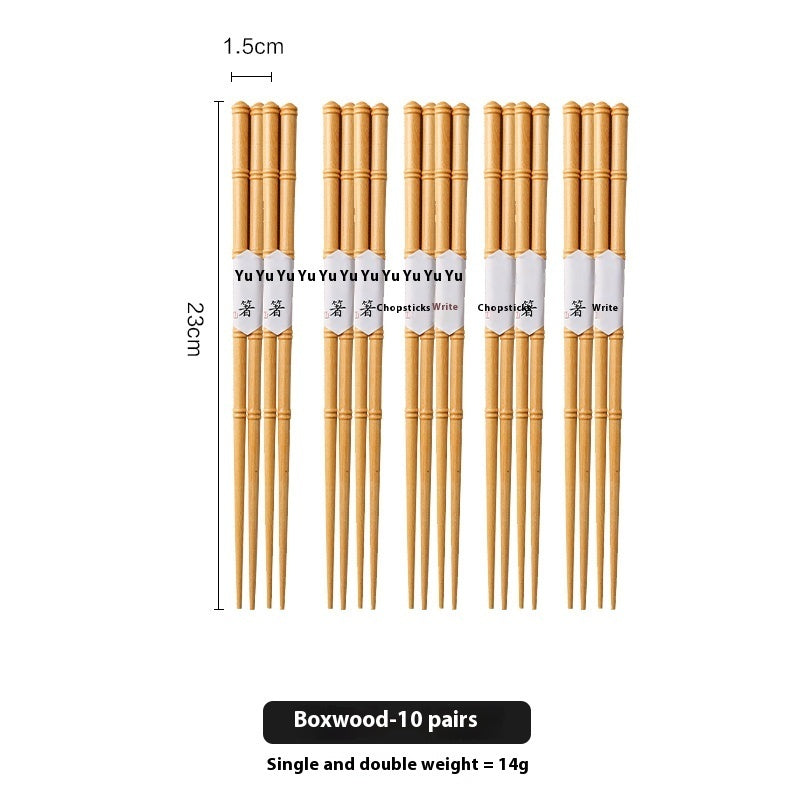 Eco-Friendly Bamboo Chopsticks - Sustainable, Reusable, Biodegradable