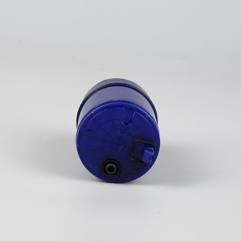 Blue Cylindrical Shower Filter Cartridge for Enhanced Water Quality