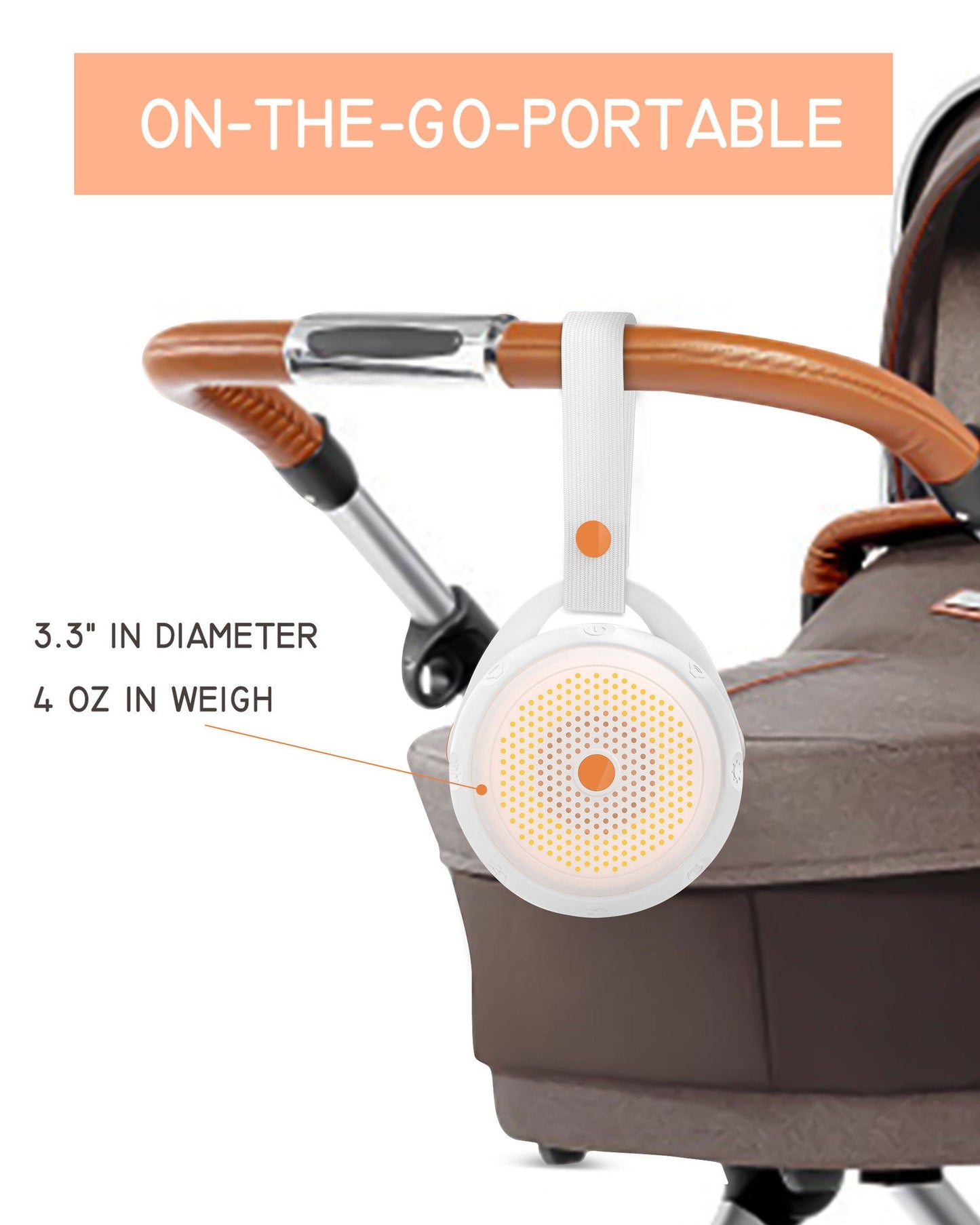 Portable White Noise Sleep Aid for Better Sleep & Relaxation