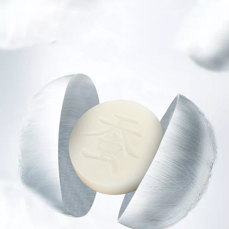 Natural Round Soap Bar - Eco-Friendly, Biodegradable, Plastic-Free