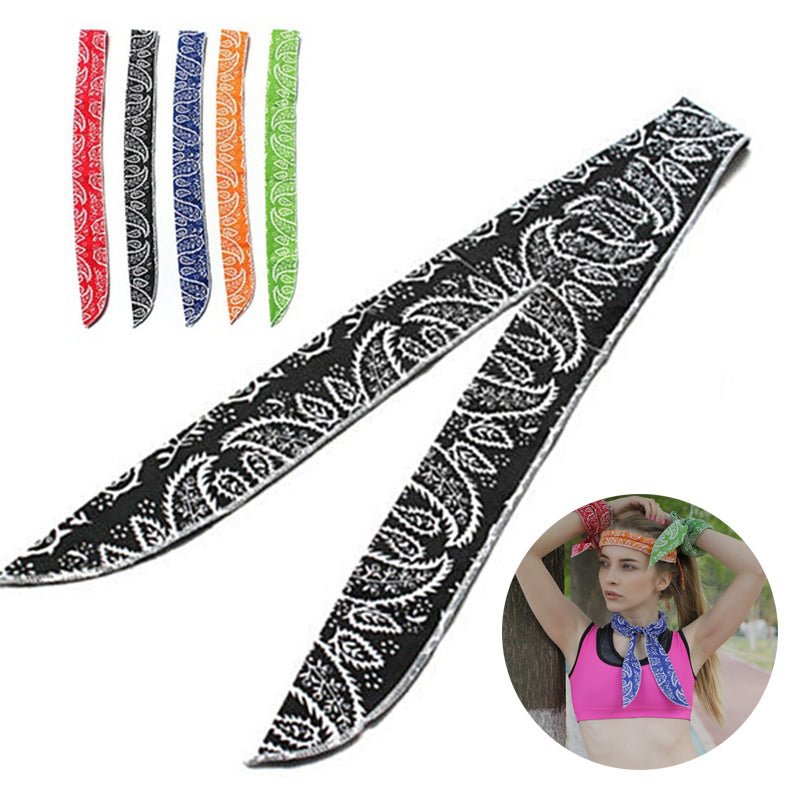 Eco-Friendly Cooling Scarf - Reusable Neck Wrap for Sustainable Comfort