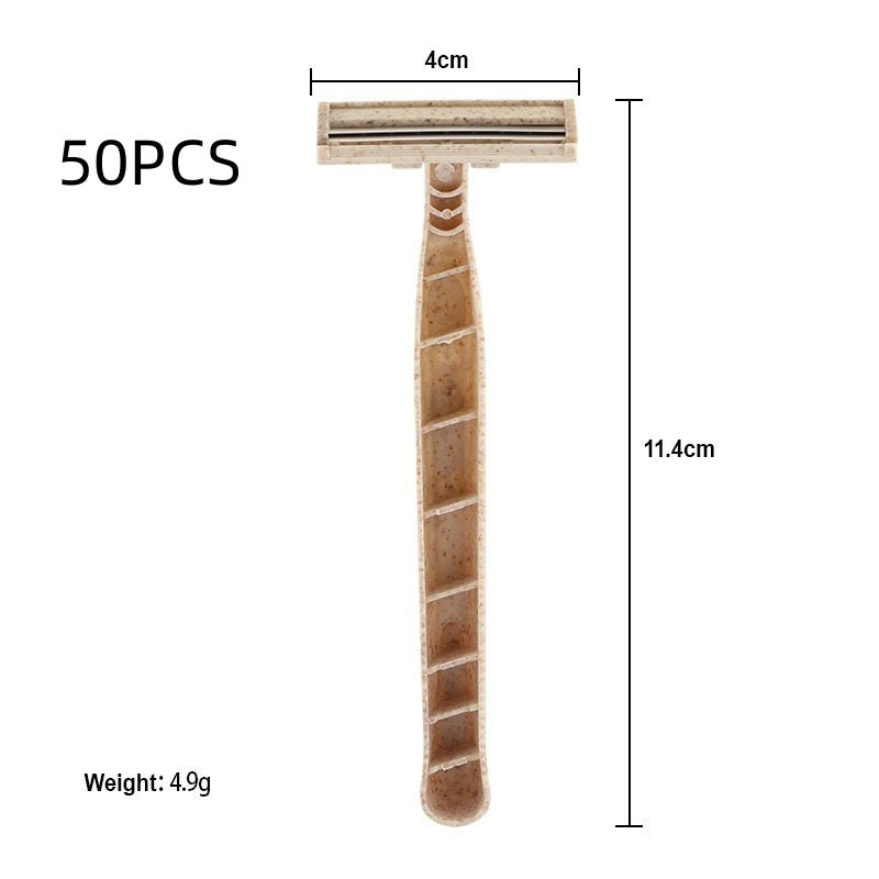 Eco-Friendly Bamboo Safety Razor - Zero Waste Shaving Solution