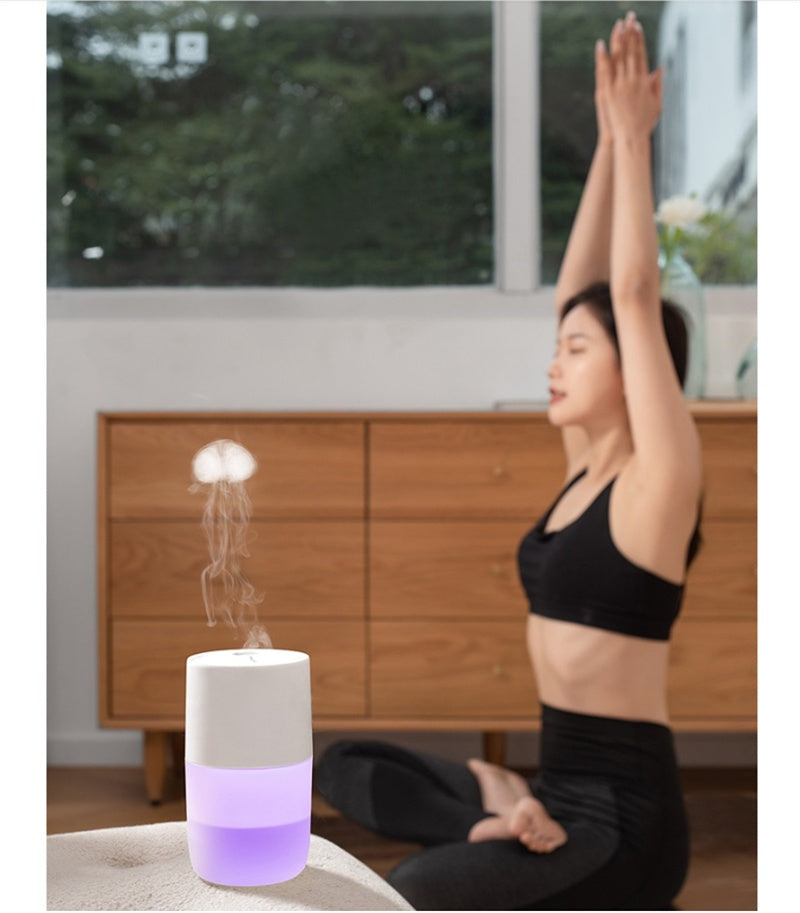 Ultrasonic Humidifier with Water-Saving Technology and Night Light