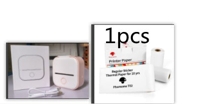 Compact Eco-Friendly Portable Label Printer for Home Organization