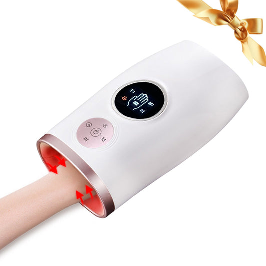 Rechargeable Ergonomic Hand Massager for Stress Relief and Wellness