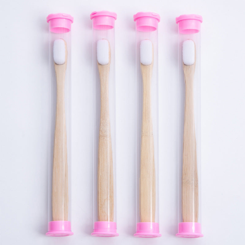 Eco-Friendly Bamboo Toothbrush with Natural Bristles