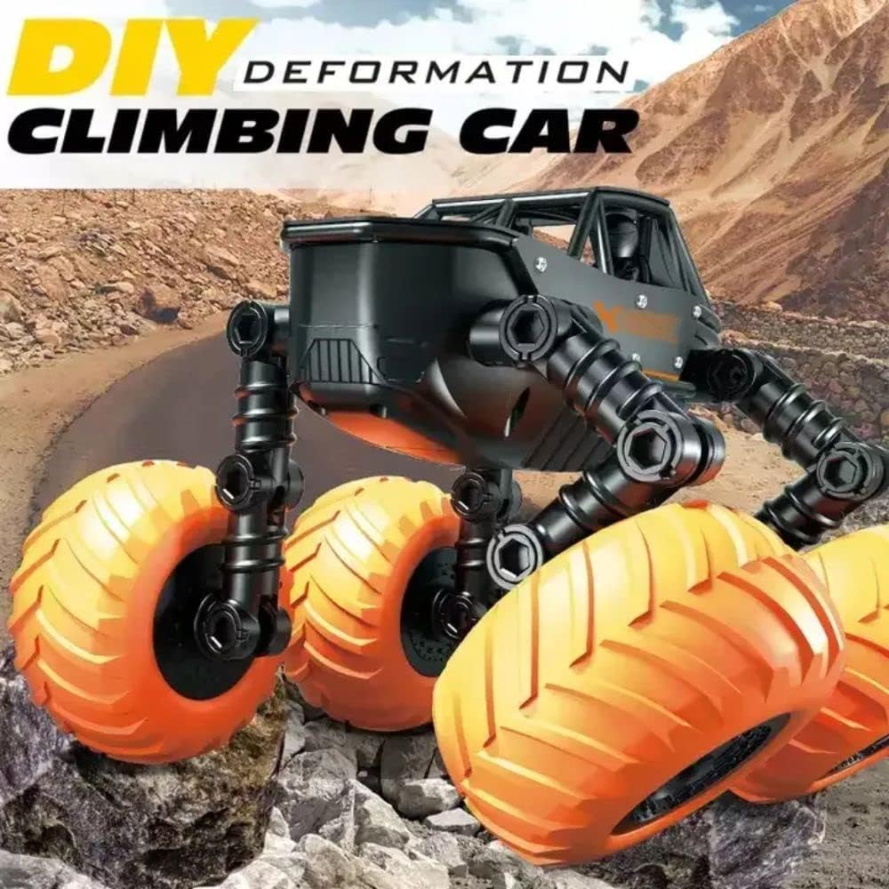 Transformable Drifting Stunt RC Car Shark - Remote-Controlled Transformable Shark and Racing Car with Drifting and Stunt Abilities