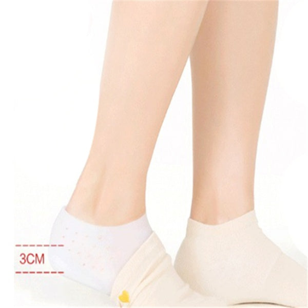 Ergonomic Reusable Heel Cushion Inserts for Comfort and Support