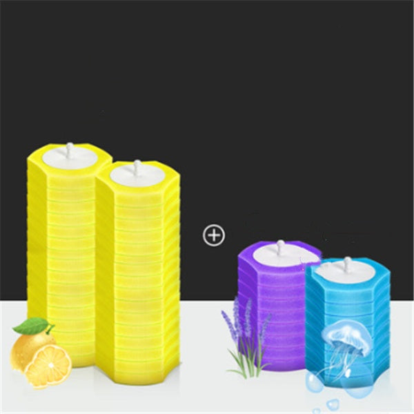 Eco-Friendly Toilet Brush with Holder & Cleaning Tablets