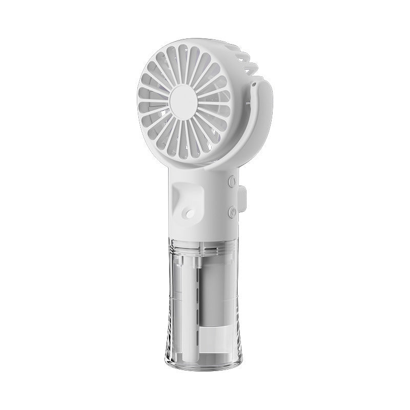 Portable Spray Fan with Misting Function for Instant Cooling