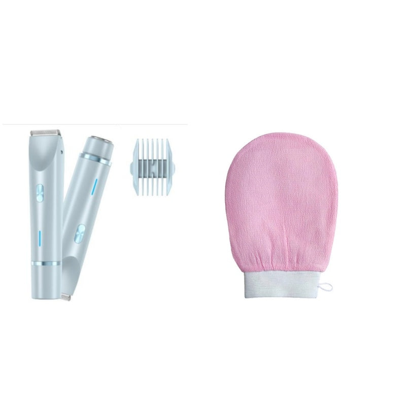Rechargeable Pink Electric Hair Trimmer for Eco-Friendly Grooming