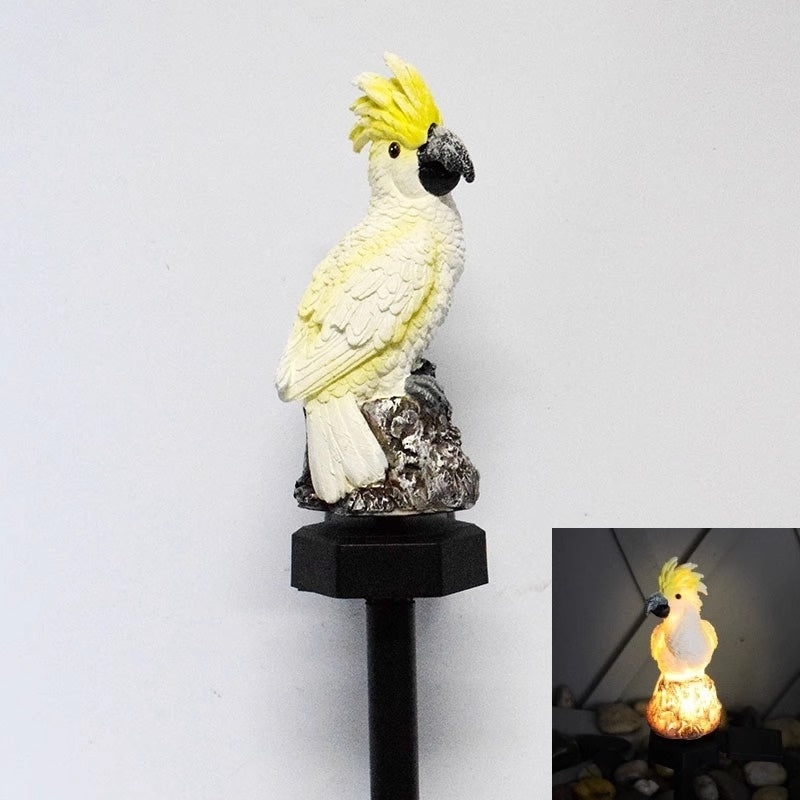 Solar-Powered Peacock Garden Light - Eco-Friendly Outdoor Décor