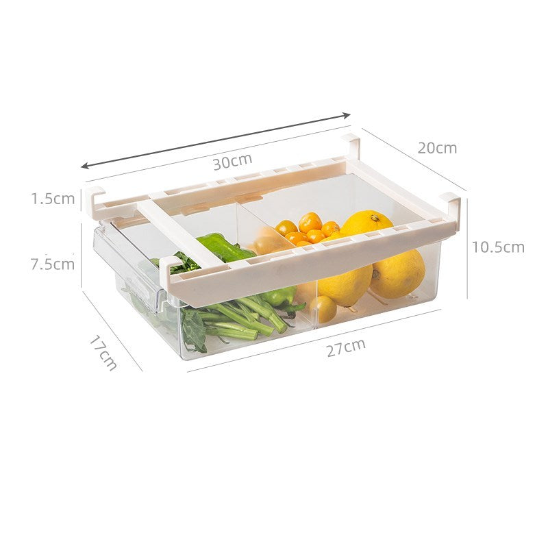Transparent Egg Storage Tray for Refrigerator Organization