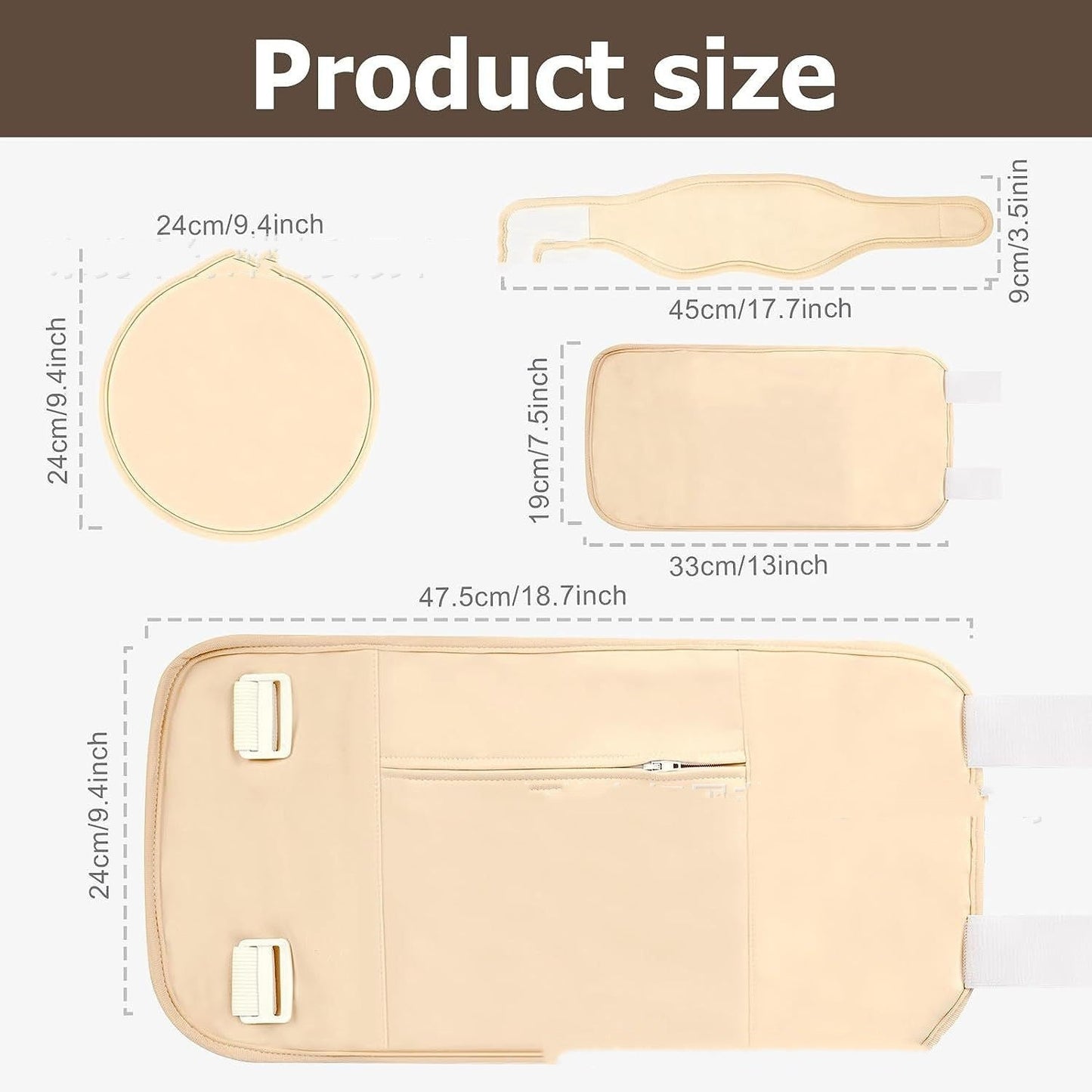Reusable Castor Oil Pack Wrap for Wellness and Sustainability