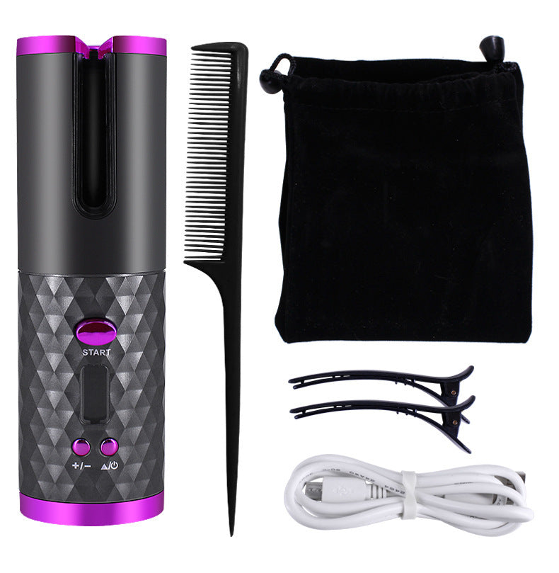 Portable Eco-Friendly Automatic Hair Curler for Effortless Styling