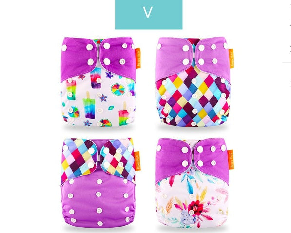 Eco-Friendly Reusable Cloth Diapers - Sustainable, Adjustable, and Gentle on Baby's Skin