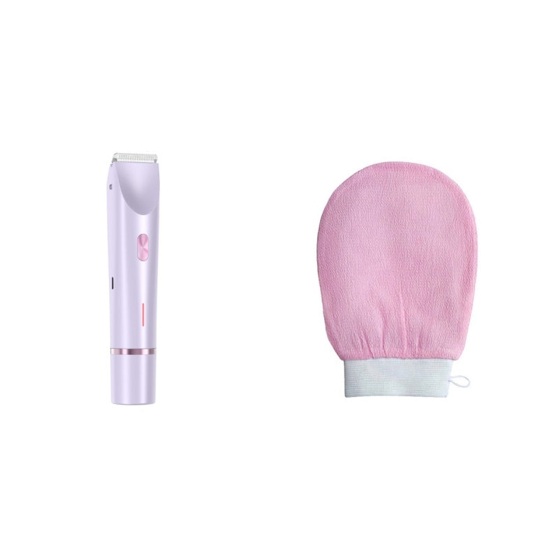 Rechargeable Pink Electric Hair Trimmer for Eco-Friendly Grooming