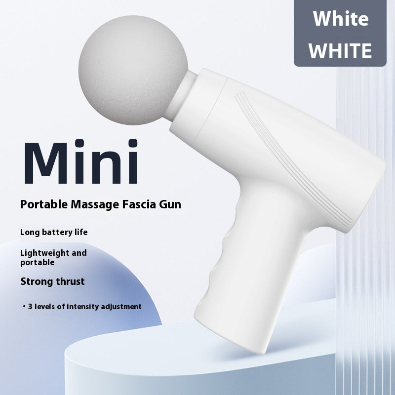 Pink Compact Massage Gun for Muscle Relaxation and Wellness