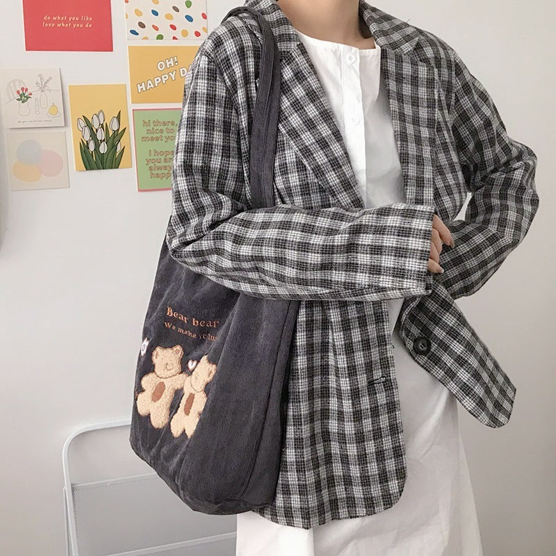 Eco-Friendly Brown Cotton Tote Bag for Sustainable Living