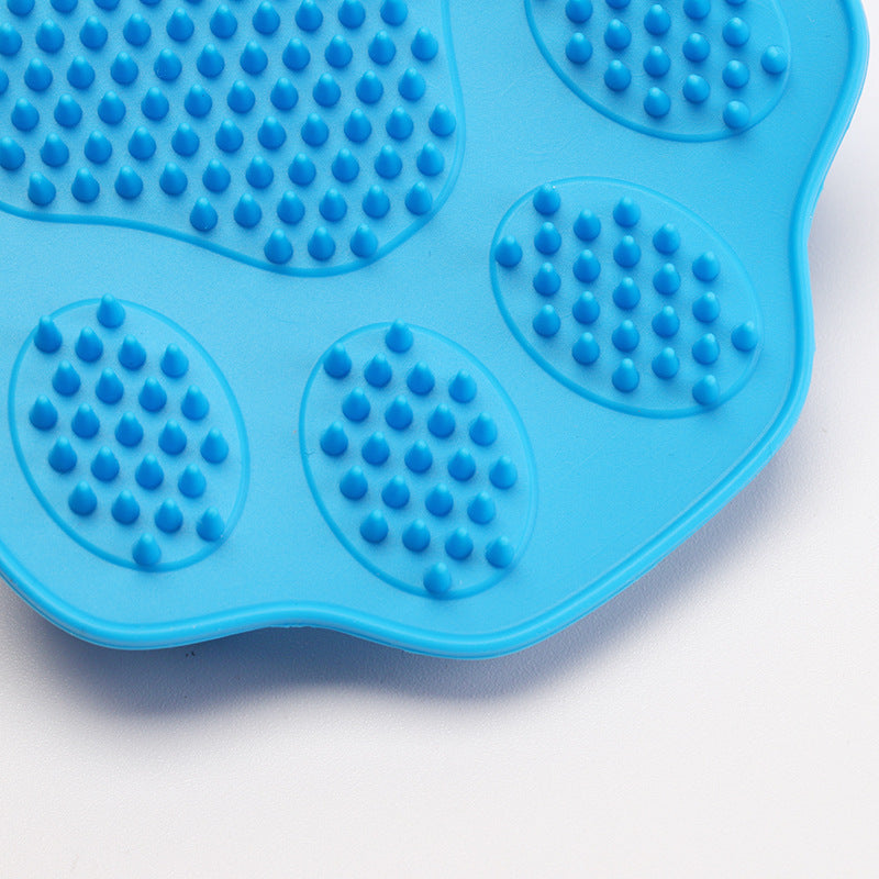 Heat-Resistant Silicone Kitchen Mat - Durable, Eco-Friendly, Black