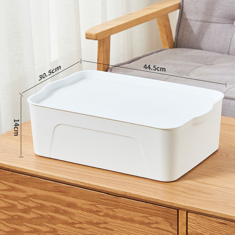 Stackable Rectangular Storage Bins - Space-Saving, Durable, Multi-Use