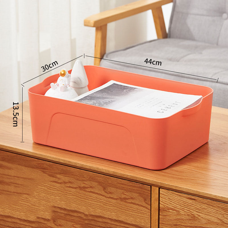 Stackable Rectangular Storage Bins - Space-Saving, Durable, Multi-Use