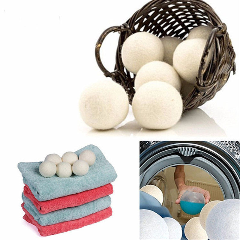 Eco-Friendly Wool Dryer Balls - Sustainable Laundry Solution