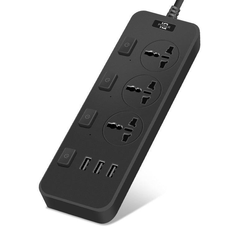 Smart Power Strip with USB Ports and Energy Monitoring