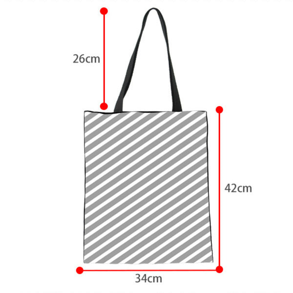 Eco-Friendly Personalized Canvas Tote Bag