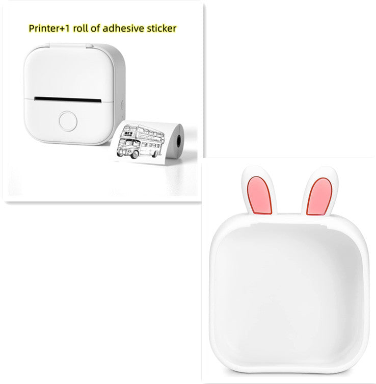Compact Eco-Friendly Portable Label Printer for Home Organization