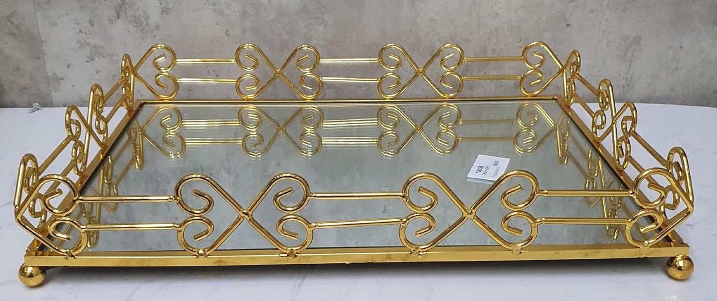 Contemporary Serving Tray 24x35cm | Modern Home Decor, Serving Platter