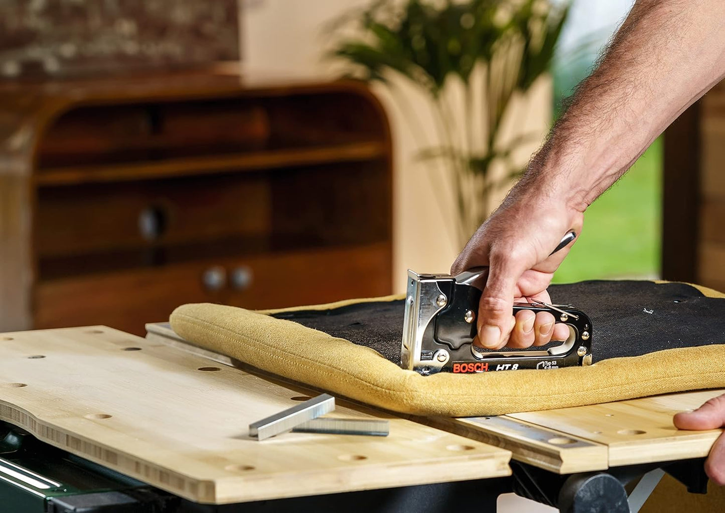 Stapler Pin for Wood, 1000pcs 1 Pack, Heavy-Duty Staples for Upholstery, Carpentry, Framing & Crafting, Rust-Resistant, Ideal for Woodwork, DIY Projects, Industrial & Professional Use