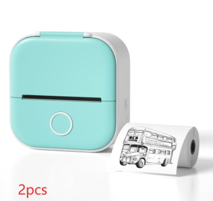 Compact Eco-Friendly Portable Label Printer for Home Organization