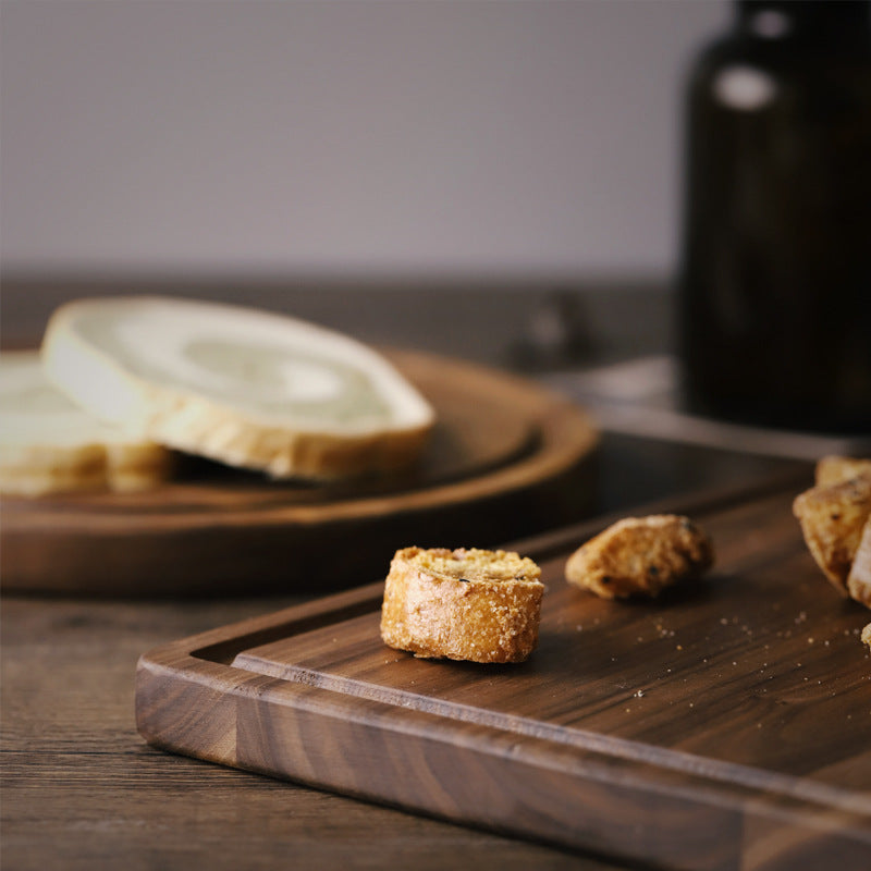 Eco-Friendly Black Walnut Cutting Board & Serving Tray