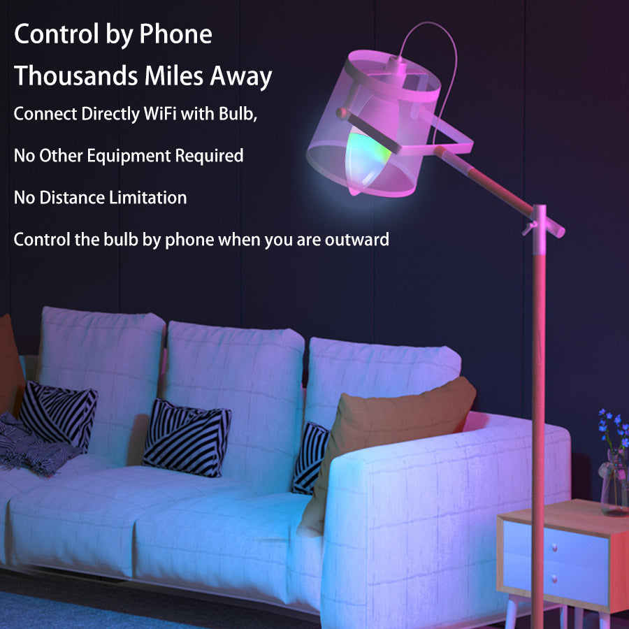 Smart LED Table Lamp with Alexa & Google Assistant Compatibility