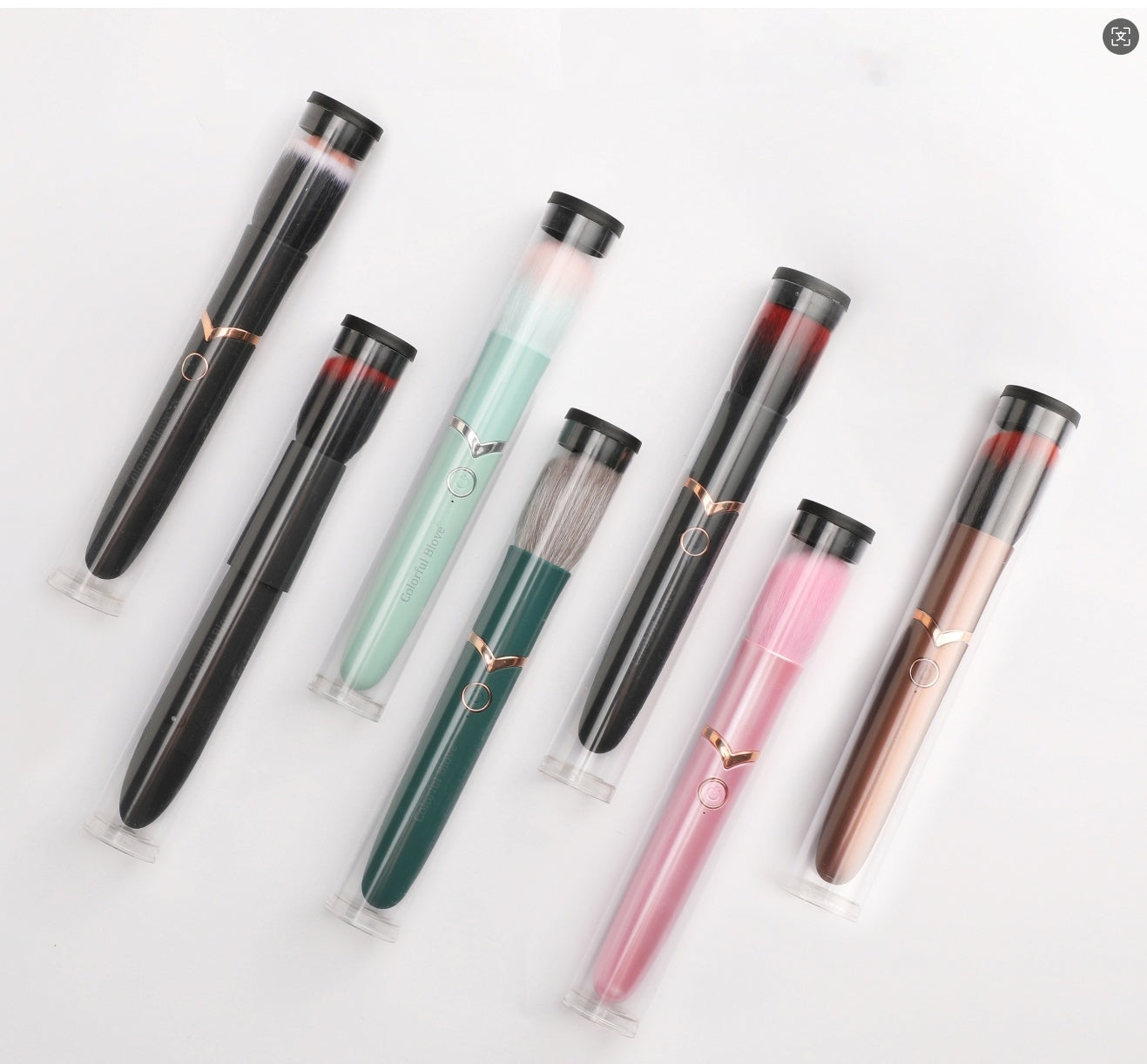 Eco-Friendly Makeup Brush Set with Sustainable Synthetic Bristles