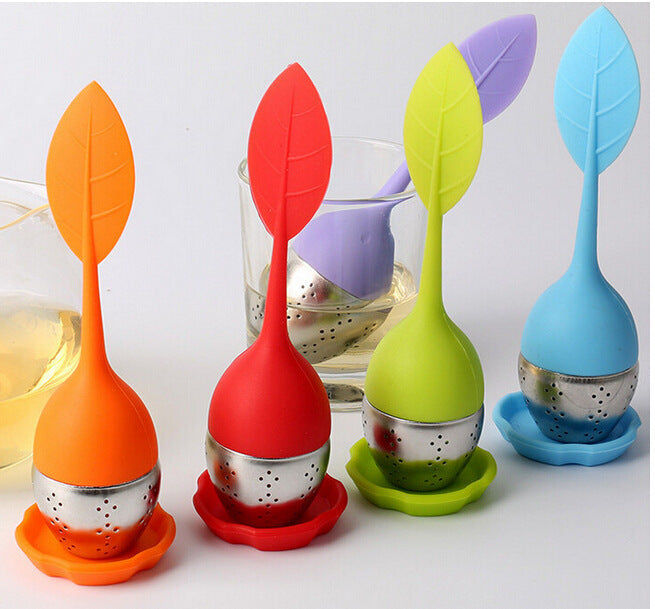 Eco-Friendly Teardrop Tea Infuser Set - Sustainable Glass Teapot & Ceramic Cups