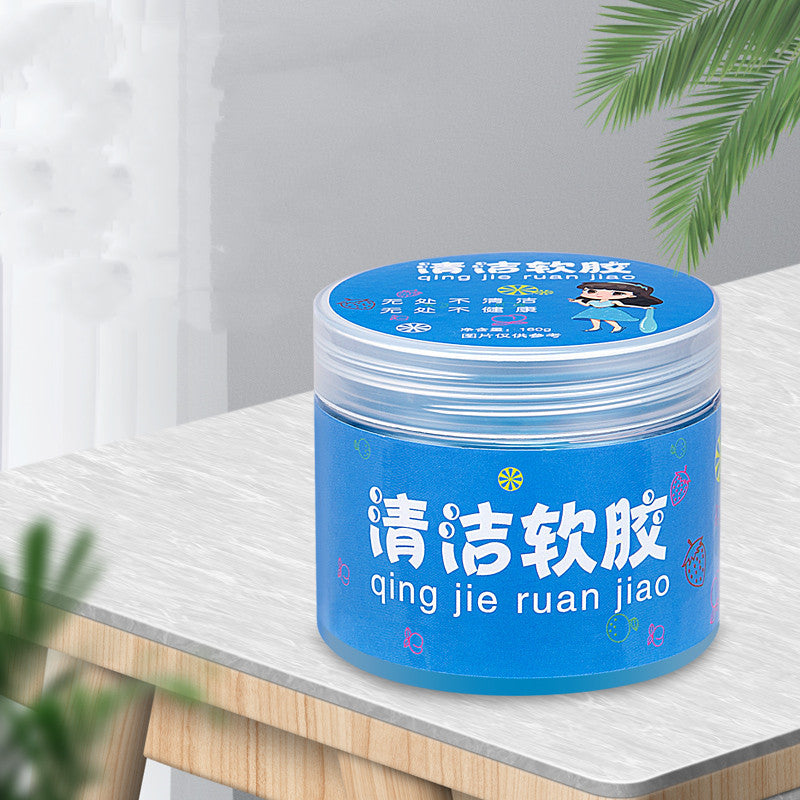 Reusable Blue Cleaning Gel for Dust and Debris Removal