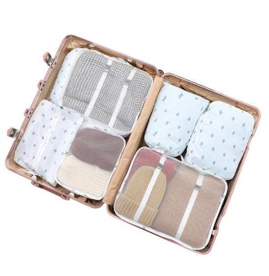 Eco-Friendly Travel and Storage Organizer Set - Light Blue