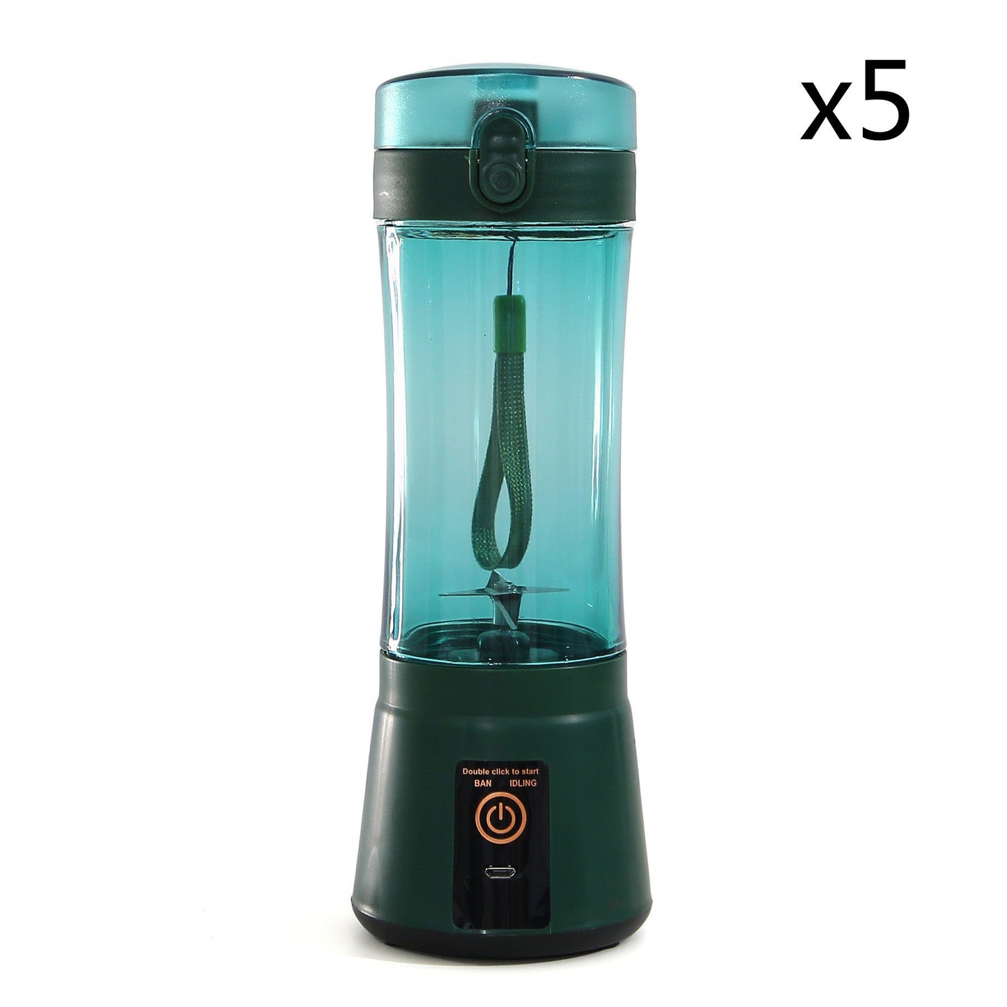 Portable Multi-Color Blender for On-the-Go Fresh Drinks