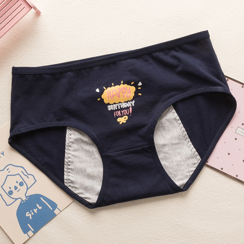 Eco-Friendly Women's Cotton Briefs - Sustainable Comfort in Navy, Pink, Green & Coral