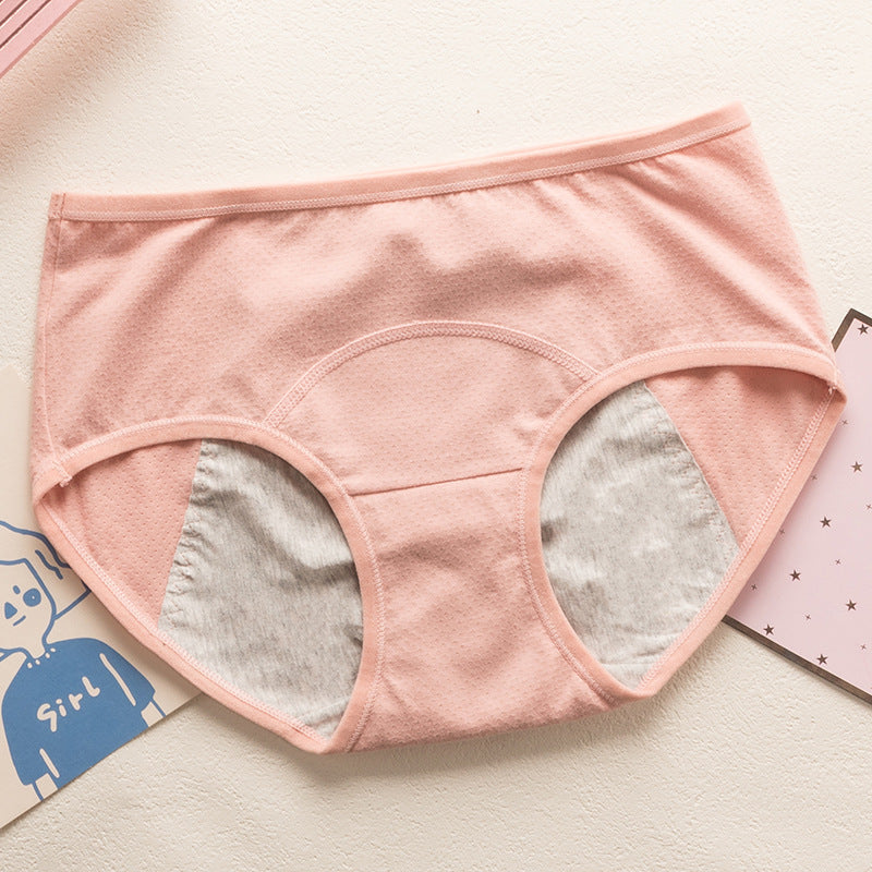 Eco-Friendly Women's Cotton Briefs - Sustainable Comfort in Navy, Pink, Green & Coral