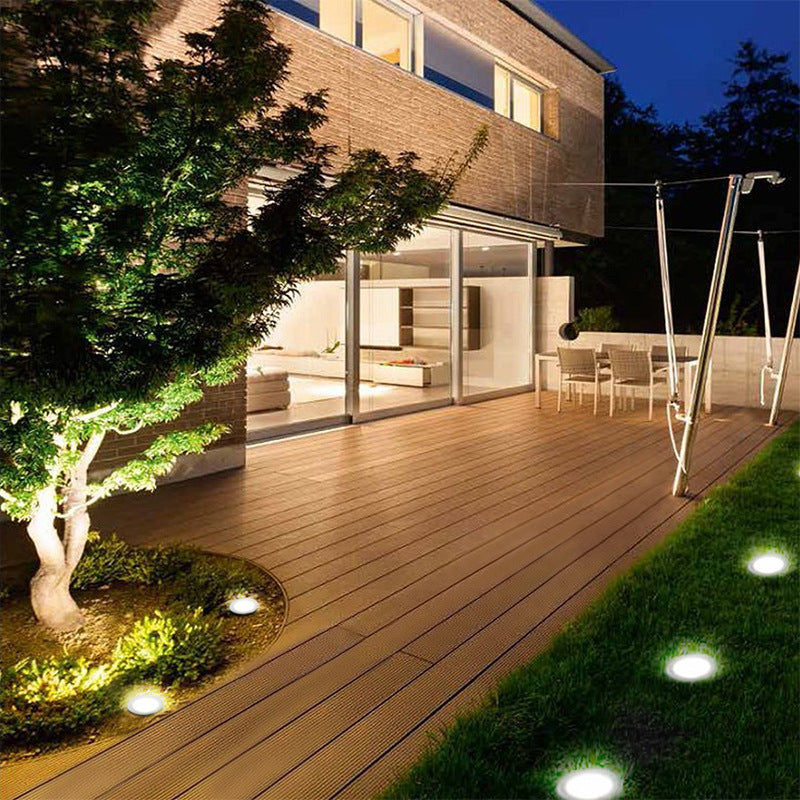 Solar-Powered Eco-Friendly Garden Lights - Set of 4