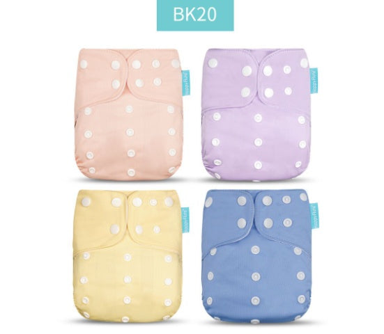 Eco-Friendly Reusable Cloth Diapers - Sustainable, Adjustable, and Gentle on Baby's Skin