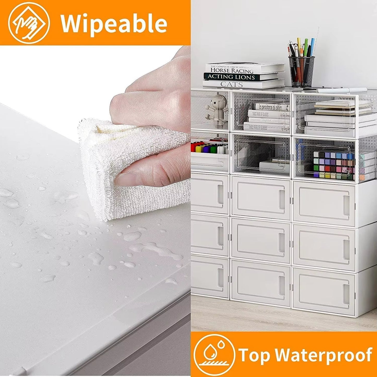 Modular Shoe Storage Organizer - Eco-Friendly, Space-Saving Solution