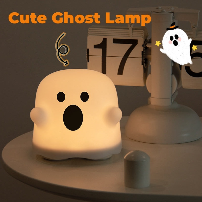 Ghostly Glow Portable Night Light - Energy-Efficient Decorative Lamp